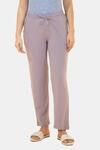 Amante Full Length Pyjama Bottom - Purple Ash — thumbnail 1
